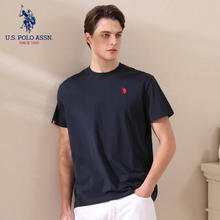 U.S. POLO ASSN. 美国马球协会 保罗夏季7A抗菌凉感纯棉T恤