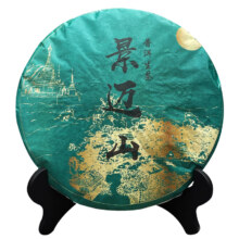 水优优 景迈山普洱茶生茶饼 357克