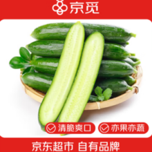 京觅 山东荷兰水果黄瓜 生鲜蔬菜 净含量4斤 单果65g+ 源头直发