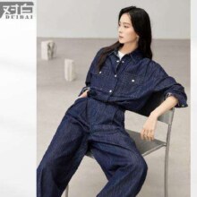 2日10点：对白 女式牛仔套装