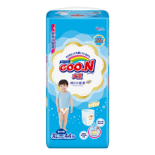 大王（GOO.N）维E新升级拉拉裤宝宝小短裤婴儿尿不湿 新升级拉拉裤XL44片（12-17kg）