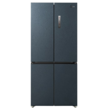 PLUS会员：Midea 美的 电冰箱 485升 超薄平嵌 十字双开 四开门 BCD-485WSPZM(E)2416.8元（需领券）