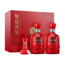 88VIP、14号晚8点、古井贡酒年份原浆白酒500ml×2瓶