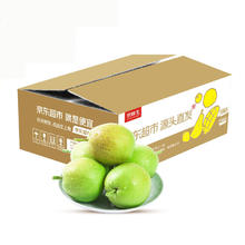 京鲜生 新疆库尔勒香梨 净重4.5斤 单果100g-120g 新鲜水果 源头直发 4.5斤 单果100g+