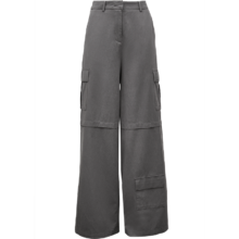 VERO MODA 美拉德专柜款 中腰阔腿口袋工装休闲裤女