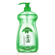 蓝月亮 茶清洗洁精 1kg/瓶 洗涤灵  果蔬餐具清洗剂 食品可用 高效去油20.9元 (月销8000+)