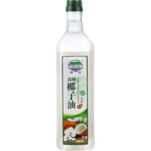 【椰富】海南特产冷压初榨椰子油食用油护肤护发炒菜500ml*1瓶