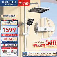 恒洁 HMF927-333B-WS 漾系列Y60 淋浴花洒套装