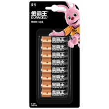 金霸王(Duracell)5号电池8粒装碱性干电池五号适用博朗耳温枪/血糖仪/鼠标键盘/指纹锁/血压计等24.9元 (月销1w+)