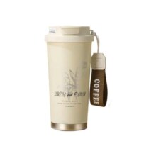 新款无缝双饮保温杯咖啡杯 500ml *2件