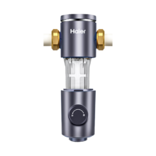 限地区、plus：海尔（Haier）前置过滤器全屋8.5T家用净水器HP-05升级迭代款40微米双网反冲洗大通量管道过滤器 全屋家用净水器