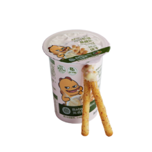 光合星球 BABYPANTRYbabycare儿童零食高钙奶酪蘸蘸乐蘸酱手指饼干牛奶棒不甜不腻 25g 1罐 高钙蘸蘸乐