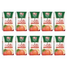 10日20点开始、百亿补贴万人团：汇源100%果汁苹果汁 125ml*10