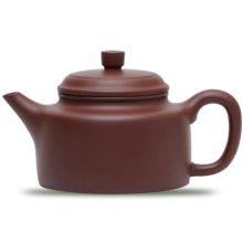 京东京造 宜兴紫砂壶 手工茶壶【原矿紫泥】煮泡茶具 德钟壶238ml礼盒装
