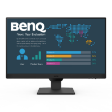 明基（BenQ）BL2490 23.8英寸IPS  商务办公 100Hz高刷 专业色域硬件滤蓝光降频闪 智慧爱眼内置音箱电脑显示屏