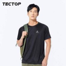 TECTOP 探拓 男女款户外速干短袖T恤 *2件新低46.84元包邮（23.42元/件）