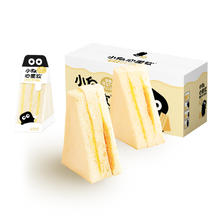 88VIP会员：小白心里软 奶皮三明治面包整箱520g5.4元