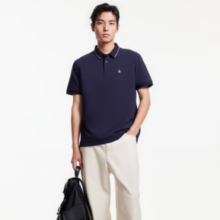 JACK&JONES 杰克琼斯 夏季翻领商务刺绣POLO衫￥104.00