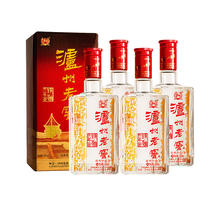 泸州老窖 六年窖头曲 浓香型白酒 52度 500mL 5瓶 配礼袋