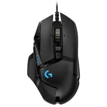 罗技 logitech G502 HERO 主宰者 有线鼠标 16000DPI RGB 黑色
