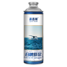 抹香鲸原浆啤酒精酿白啤 艾尔工艺酿造全麦原浆 1L 1桶