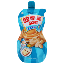 四季宝（SKIPPY）花生酱 早餐面包酱 调味酱料 火锅蘸料 柔滑290g