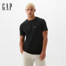 再降价、plus会员：Gap 男士25新款纯棉T恤、需凑单
