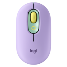 罗技（Logitech）时尚系列 POP MOUSE无线鼠标 蓝牙鼠标 办公鼠标-梦幻紫