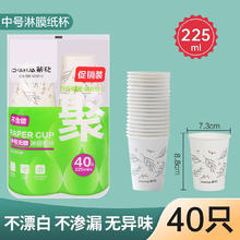 茶花 加厚型环保健康纸杯 一次性纸杯