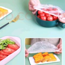 食品保鲜膜套 100只（买一送一到手200只）