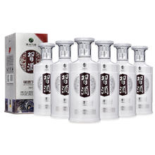 习酒 银质 53%vol 酱香型白酒 500ml*6瓶