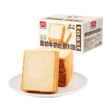 88VIP：盼盼 PANPAN FOODS 盼盼 厚切牛奶吐司面包 500g/箱