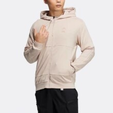 adidas 【经典百搭】男子简约休闲连帽夹克户外跑步运动外套春季149元