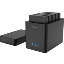 奥睿科（ORICO）硬盘盒硬盘柜3.5英寸多盘位USB3.0 SATA机械硬盘外置外接移动存储磁盘柜硬盘笼架 5盘位DS500U3