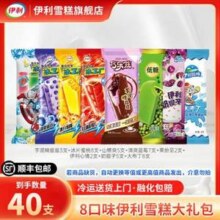 伊利 巧乐兹/苦咖啡/冰工厂/奶提子/大布丁雪糕冰激淋 共40只（2739g）