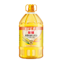 金健食用油 非转基因压榨鲜胚玉米油6.18L