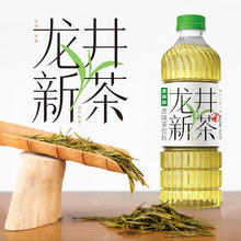 泰新鲜 龙井新茶无糖茶饮料420ml*6瓶