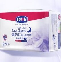 Lelch 露安适 柔护羽柔裤mini纸尿裤拉拉裤 夜用S30*4件