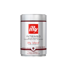 ILLY意利意大利原装进口意式黑咖啡  深烘咖啡豆250g/罐