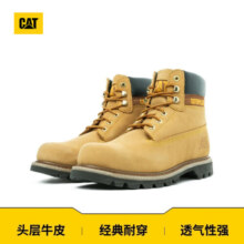 CAT卡特经典大黄靴马丁靴男鞋士城市轻户外加固防滑工装靴P725756 经典款 39