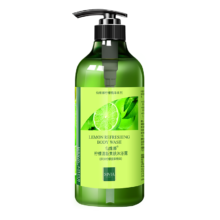 仙维娜 柠檬清新爽肤沐浴露350ml 男女清凉舒爽清洁肌肤沐浴乳