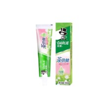 DARLIE/好来 超白茶倍健茉莉龙井牙膏家庭装  百亿补贴