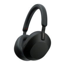索尼（SONY）WH-1000XM5 头戴式无线降噪耳机 AI智能降噪（1000XM4 升级款）黑色