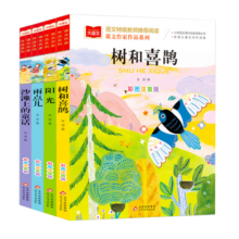 金波四季美文 童话故事注音版（4册）课文作家作品金波春夏秋冬美文 树和喜鹊+阳光+雨点儿+沙滩上的童话 同名作品收入中小学语文教科书 阅读狂欢节