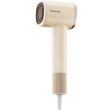 松下（Panasonic）【国家补贴】负离子吹风机家用轻音高速电吹风大功率便携吹风筒速干不伤发生日礼物送女生空气发梳 奶茶色【亿级负离子顺发】礼盒装