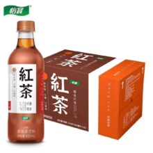 临期：怡宝 佐味茶事红茶饮料0糖0脂 430mL*12瓶（25/7）