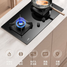 华帝（VATTI） i10088B燃气灶天然气煤气灶双灶 灶具4.8kw大火力 可拆火盖 开孔可调 天然气