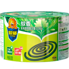 超威（SUPERB）蚊香盘香驱蚊家用蚊香卧室室内长效驱蚊 艾草清香型 40圈 1桶