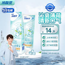 冷酸灵 小系列抗敏感牙膏（小沁爽）清洁牙齿 清新口气 160g 小沁爽160克