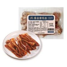 中华老字号，大红门 酱卤猪耳丝200g*2袋